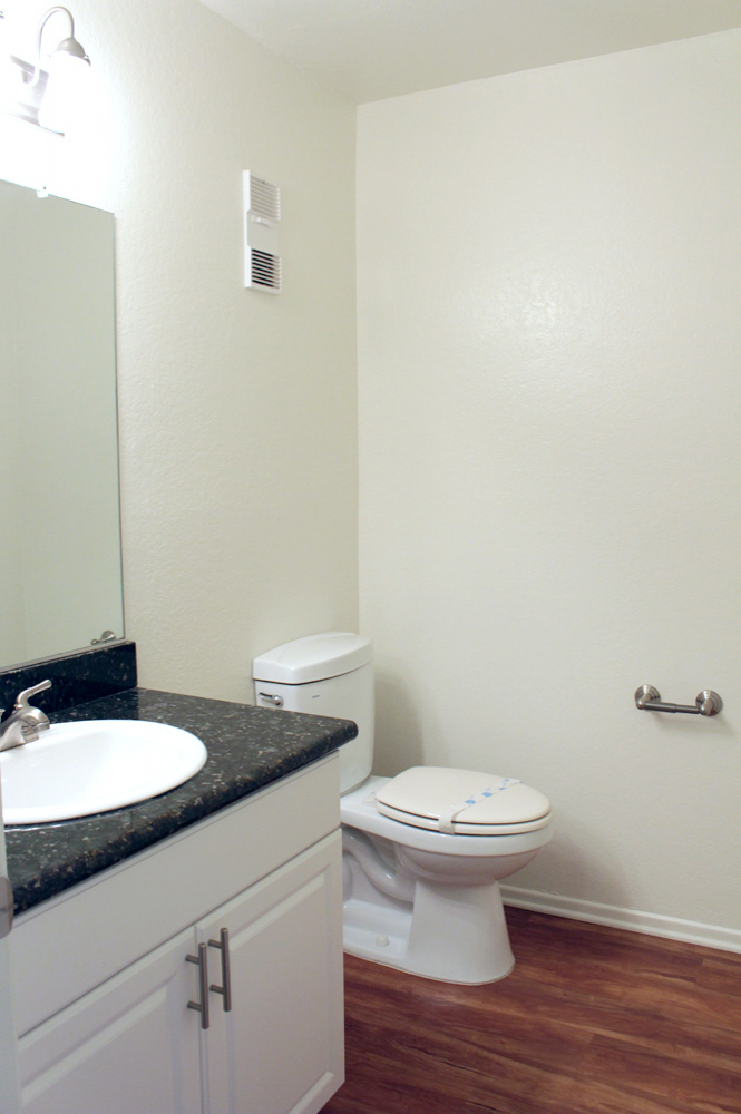 This image is the visual representation of 2 bedroom apartment 9 in Huntington Creek Apartments.